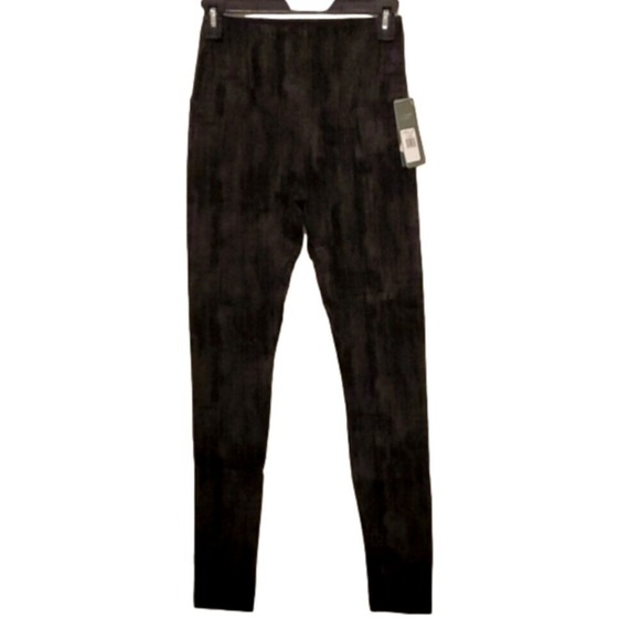 Lysse Faux Suede Leggings High Waist Pull‎ On Pants XS - Picture 1 of 8